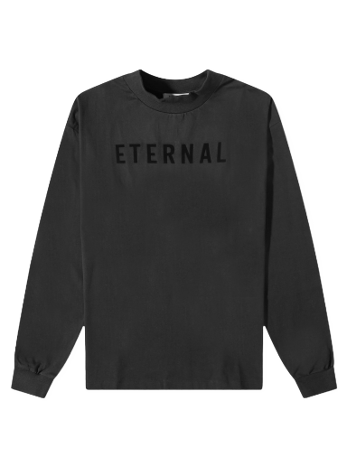 T-shirt Fear of God Long Sleeve Eternal Cotton Tee Sort | FGE50-002AJER-001