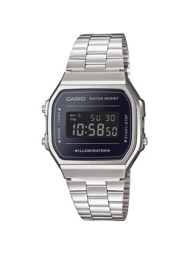 Ur CASIO Vintage A168WEM-1EF Metalisk | A168WEM-1EF