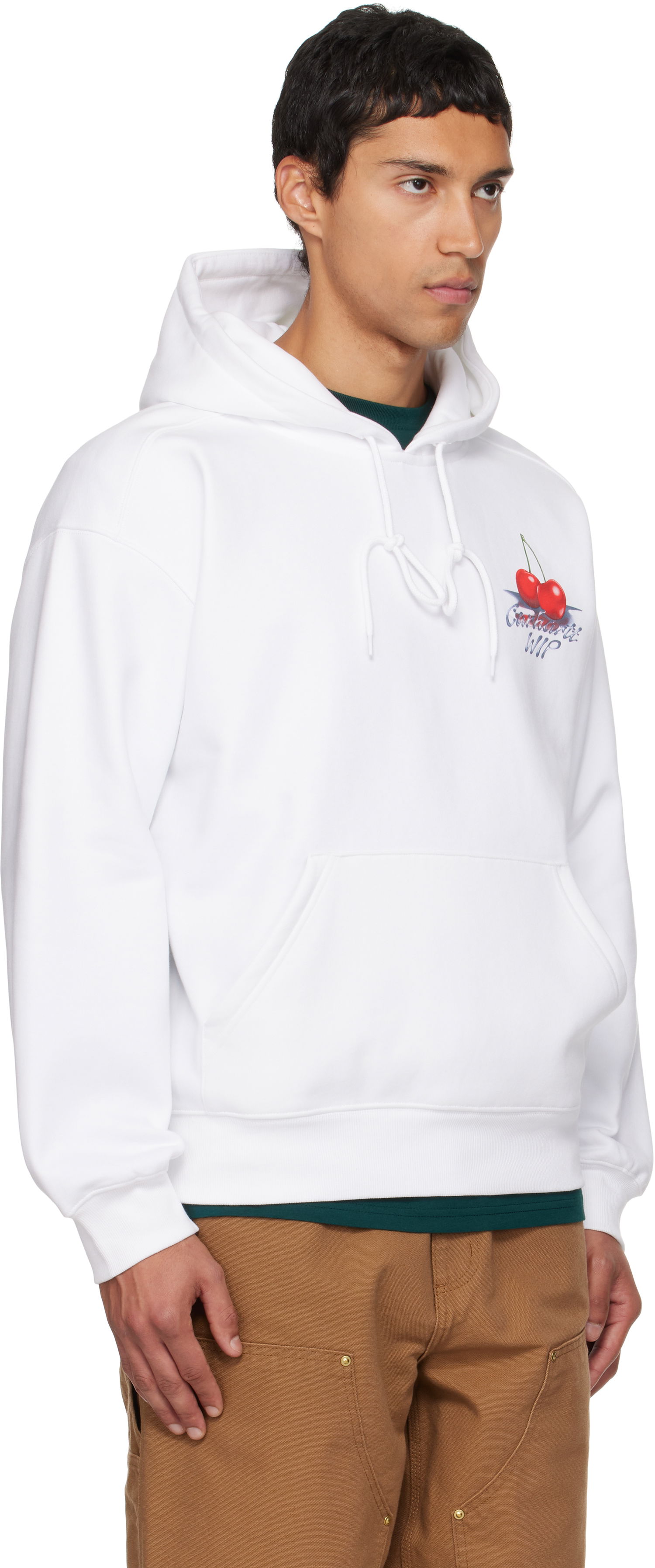 Sweatshirt Carhartt WIP Garcia Hoodie Hvid | I035191, 1