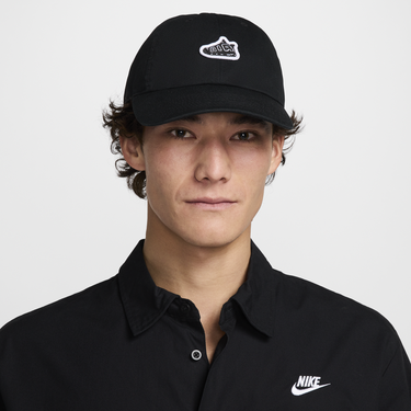 Kasket Nike Club Patch Cap Sort | HF0867-010, 0