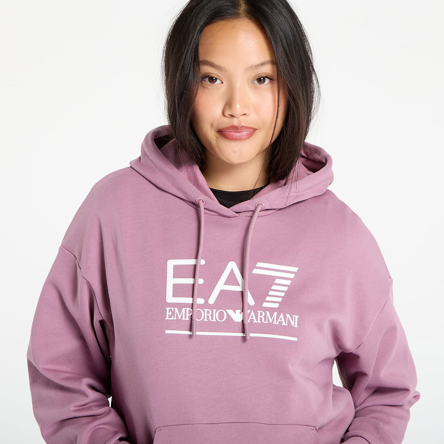 Sweatshirt Emporio Armani EA7 Emporio Armani Train Visibility Hoodie Lyserød | 7W000417AF12473UA272, 1