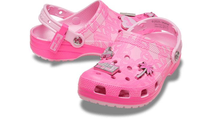 Sneakers og sko Crocs Mattel Barbie Classic Clogs Lyserød | 211405-90H, 1