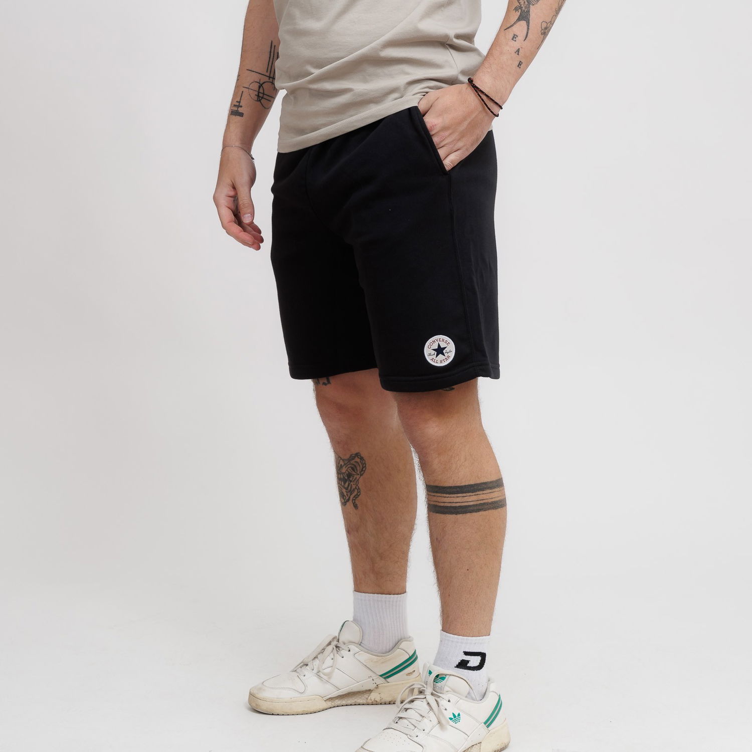 Shorts Converse Standard Fit Core Chuck Patch Shorts Sort | 10026979-A01, 0