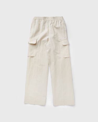 Cargo bukser ØLÅF Cotton Linen Cargo Pants Beige | W210401-OFF-WHITE, 0