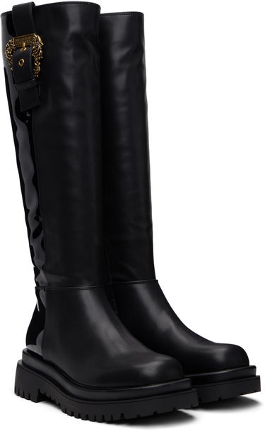 Sneakers og sko Versace Versace Jeans Couture Tall Boots Sort | E79VA3S65_E71570, 3