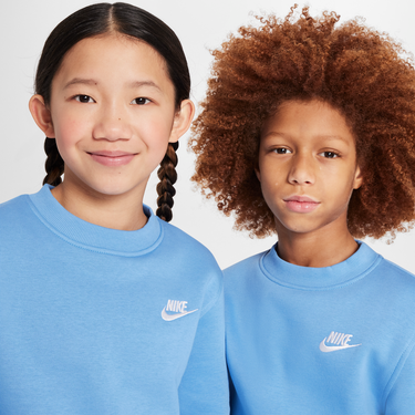 Sweatshirt Nike Nike Sportswear Club Fleece Sweatshirt Blå | FD3006-489, 2