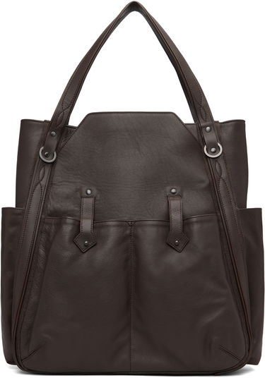 Mulepose KIKO KOSTADINOV Kiko Kostadinov Inex Leather Tote Brun | KKAW25BG04-148, 0