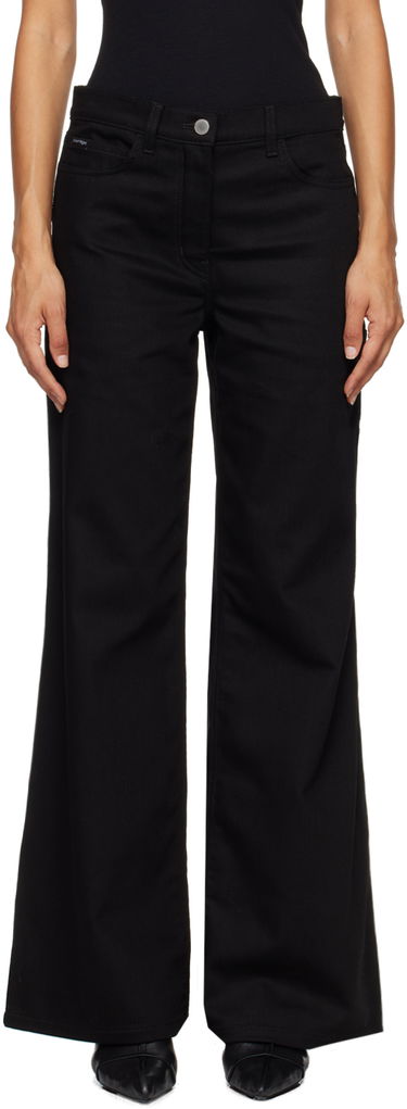 Bukser Courrèges Courrèges Hammer Baggy Jeans Sort | VESDPA253DE0020, 0