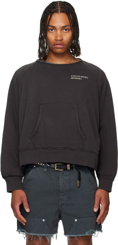 Sweatshirt Enfants Riches Déprimés Enfants Riches Déprimés Raglan Logo Sweatshirt Sort | 020-477, 0