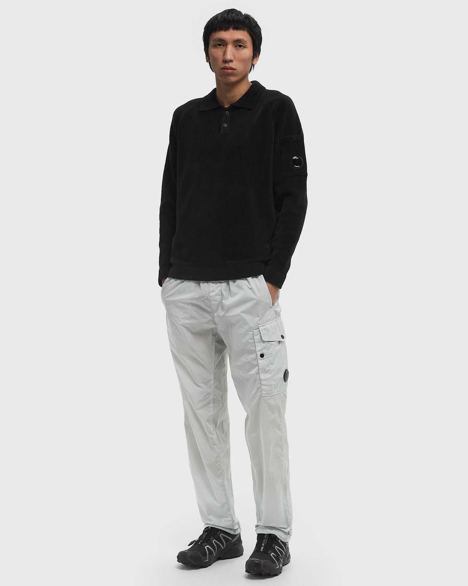 Cargo bukser C.P. Company C.P. Company Chrome-R Regular Cargo Pants Grå | 18CMPA062A005904G-800, 1