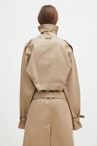 Trenchcoat VETEMENTS VETEMENTS Deconstructed Trench Coat Beige | WA66JA400S, 2