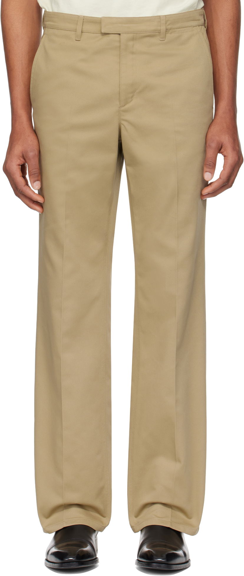 Bukser Courrèges Courrèges Tailored Trousers Beige | 125CPA318PL0178