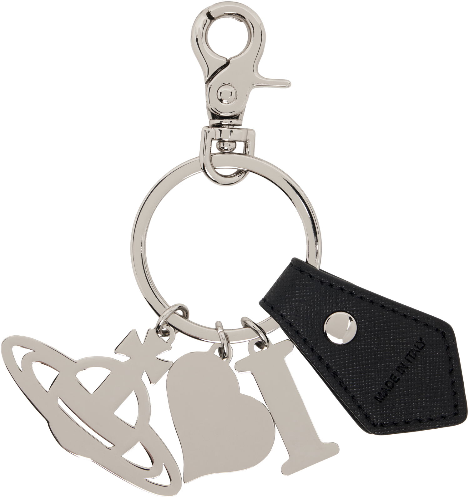 Nøgleringe Vivienne Westwood 'I Love Orb' Keychain Sort | 8203011EU-S000B-, 1