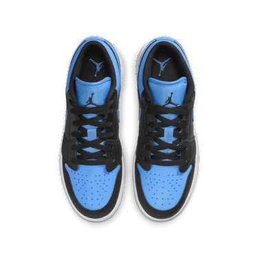 Sneakers og sko Jordan Jordan 1 Low "Black University Blue" Blå | 553560-041, 2