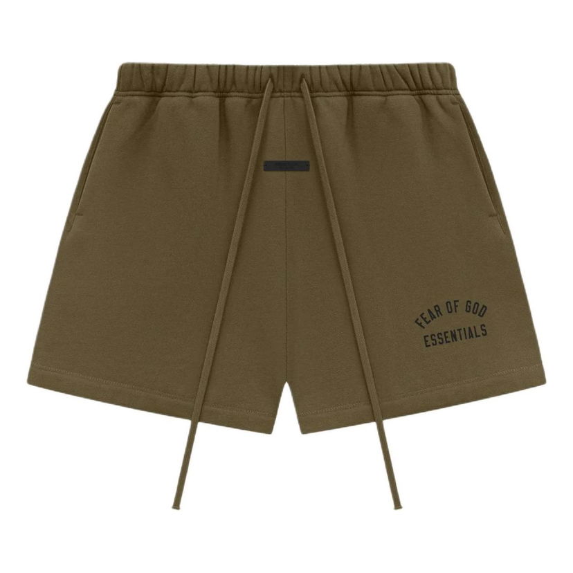 Shorts Fear of God Fear of God Essentials Fleece Soccer Shorts Grøn | 160BT242004F