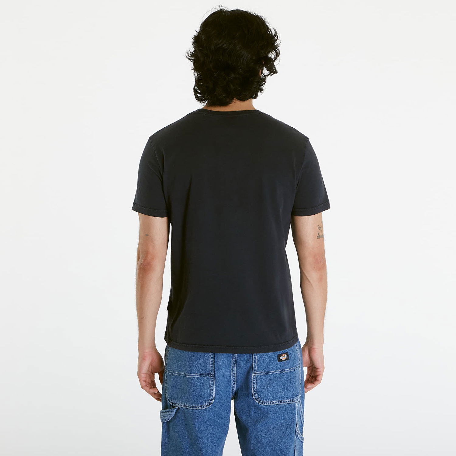 T-shirt Napapijri Selbas Tee Blue Marine Mørkeblå | NP0A4GBQ1761, 1