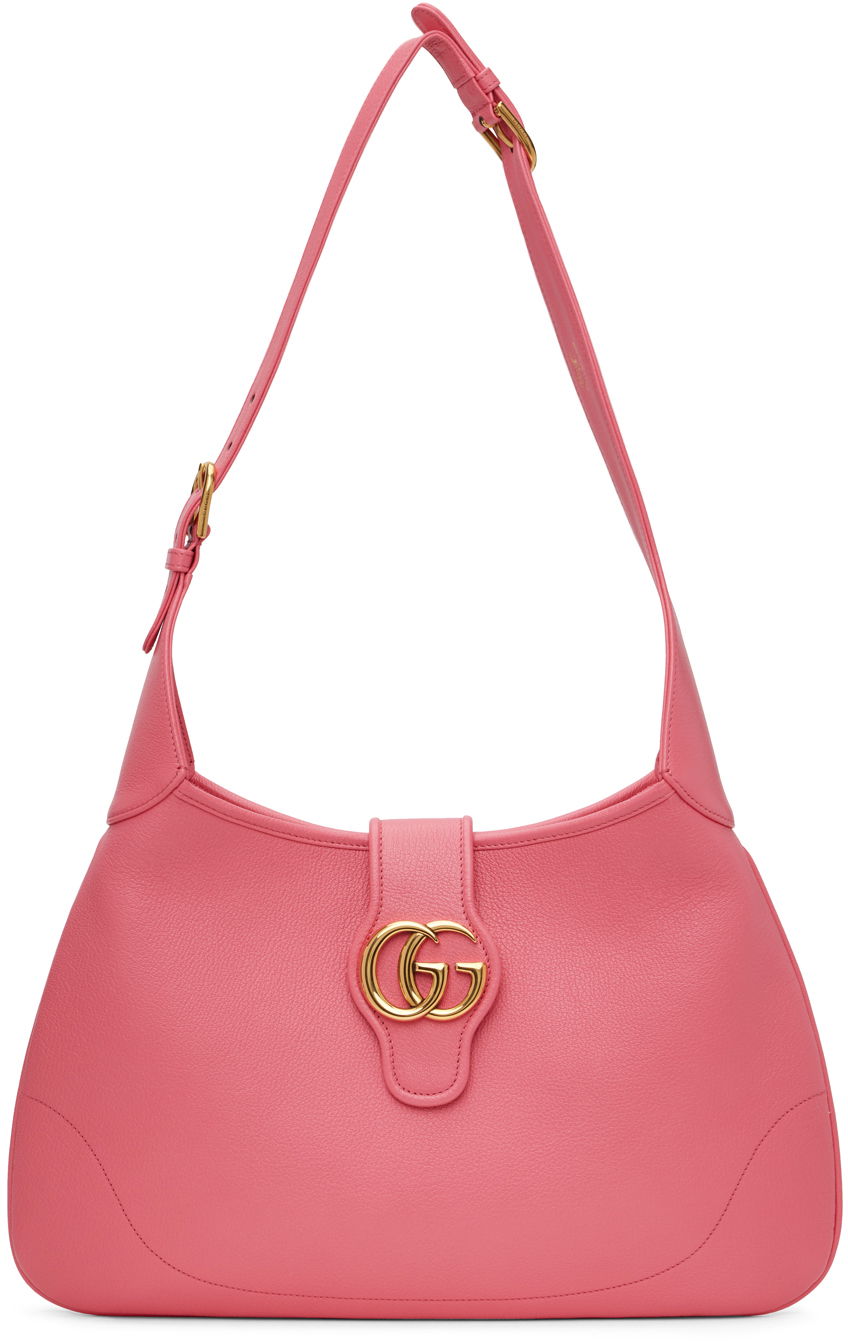 Skuldertaske Gucci Medium Aphrodite Shoulder Bag Lyserød | 726274 AAA9F, 0
