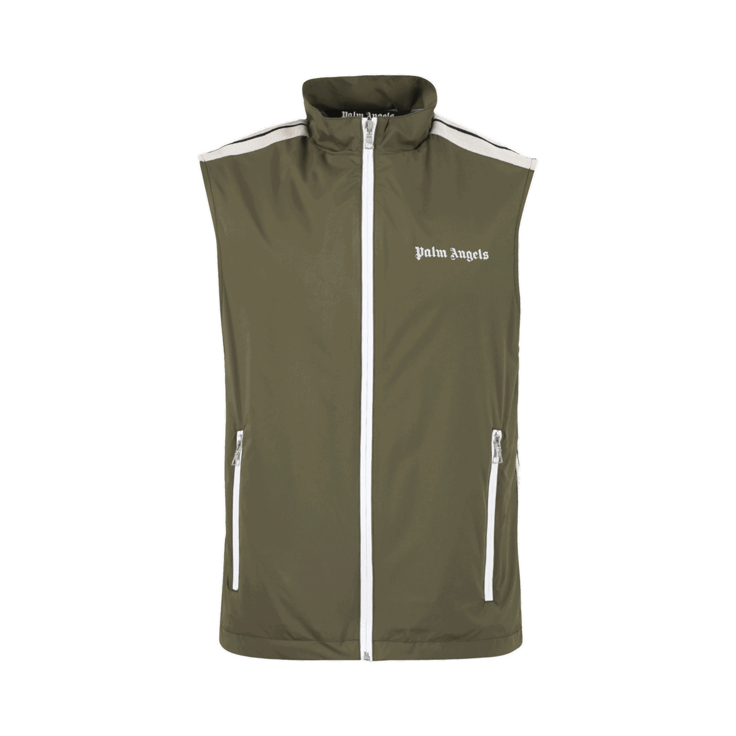 Vest Palm Angels Classic Logo Vest Grøn | PMEA217S22FAB0015603, 0