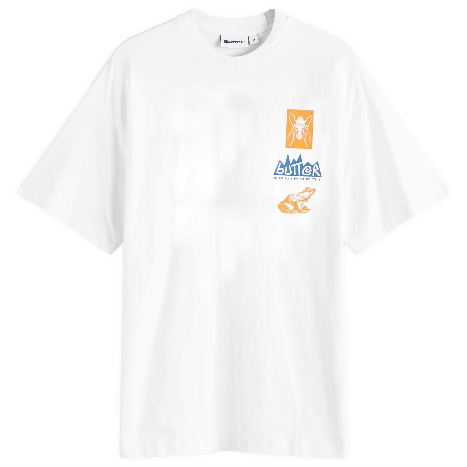 T-shirt Butter Goods Nature Study T-Shirt, Large Hvid | BG251105-WHT, 1