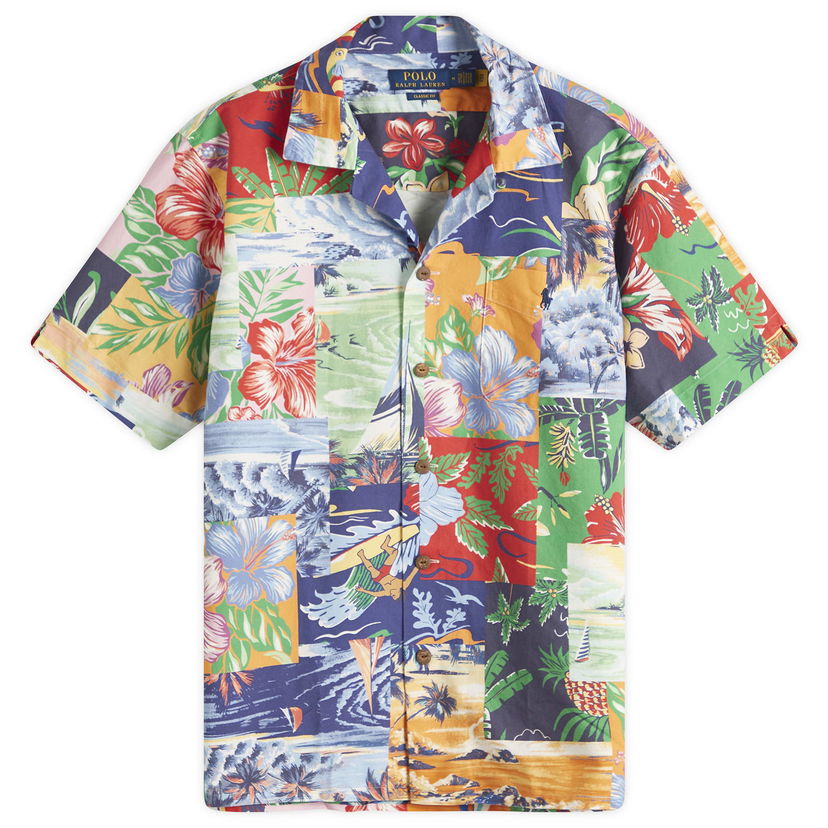 Skjorte Polo by Ralph Lauren Ralph Lauren Patchwork Beach Vacation Shirt Flerfarvet | 710964762001