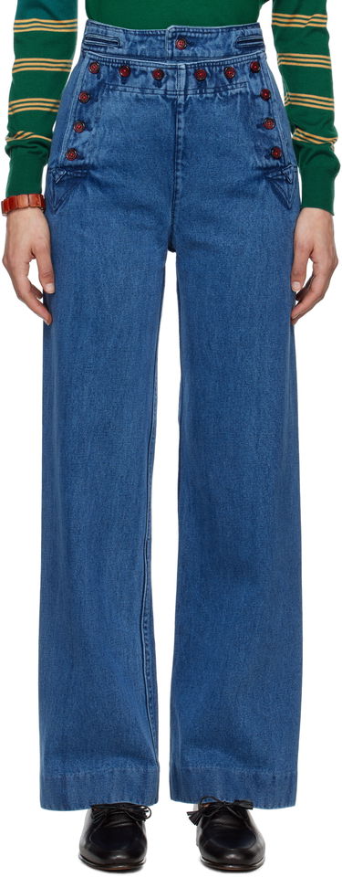 Jeans Bode Bode Sailor Jeans Blå | WRS25BT056, 0