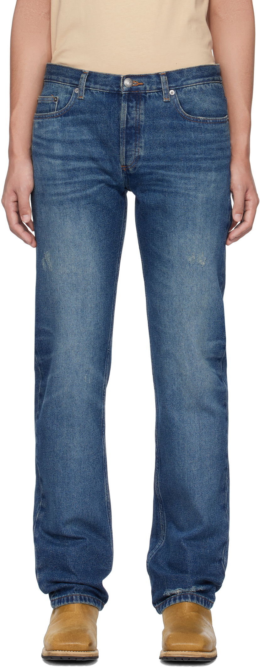Jeans A.P.C. New Standard Jeans Blå | COHFC-M09001