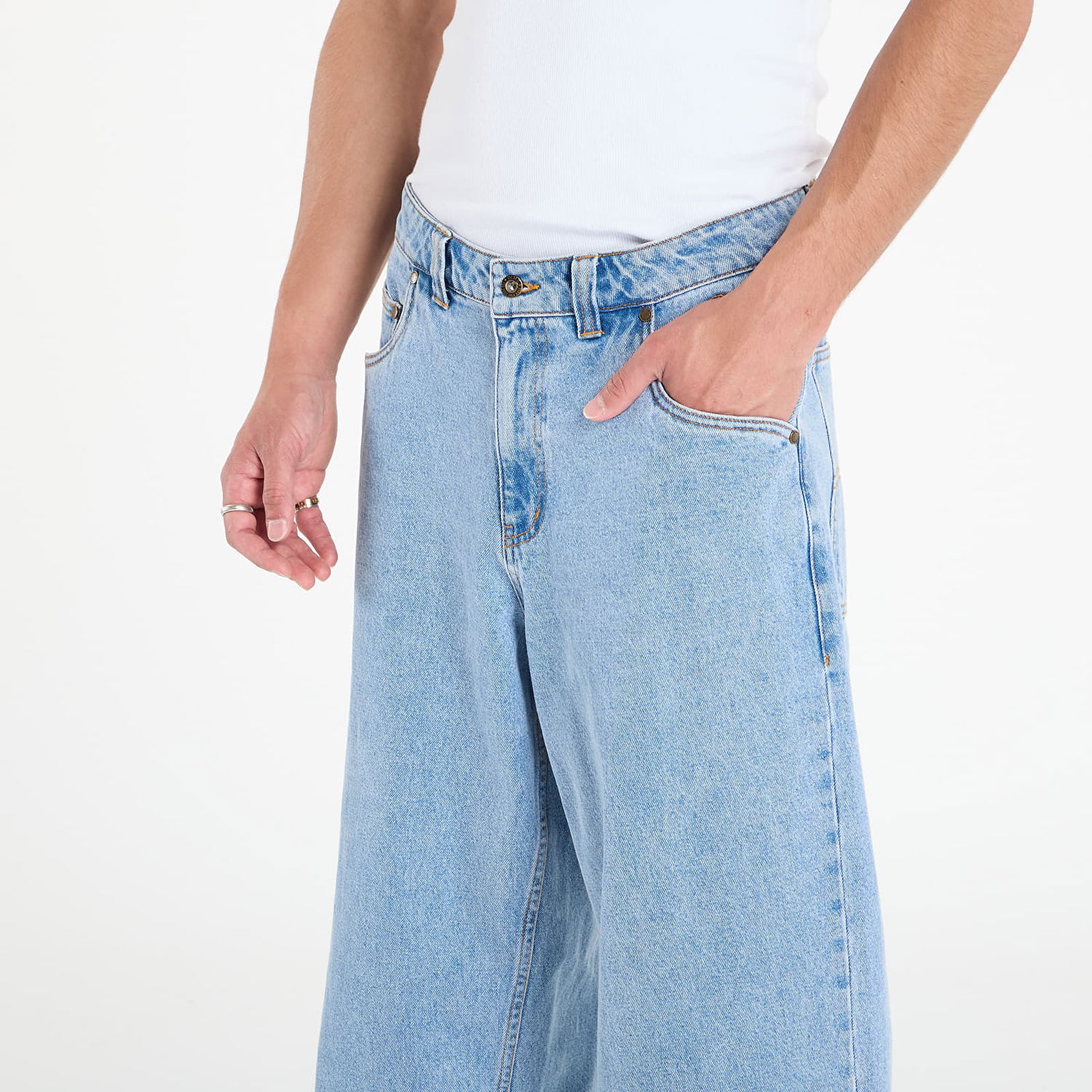 Jeans Dime DIME Classic Baggy Denim Pants Blå | DIMESU2511BLU, 1