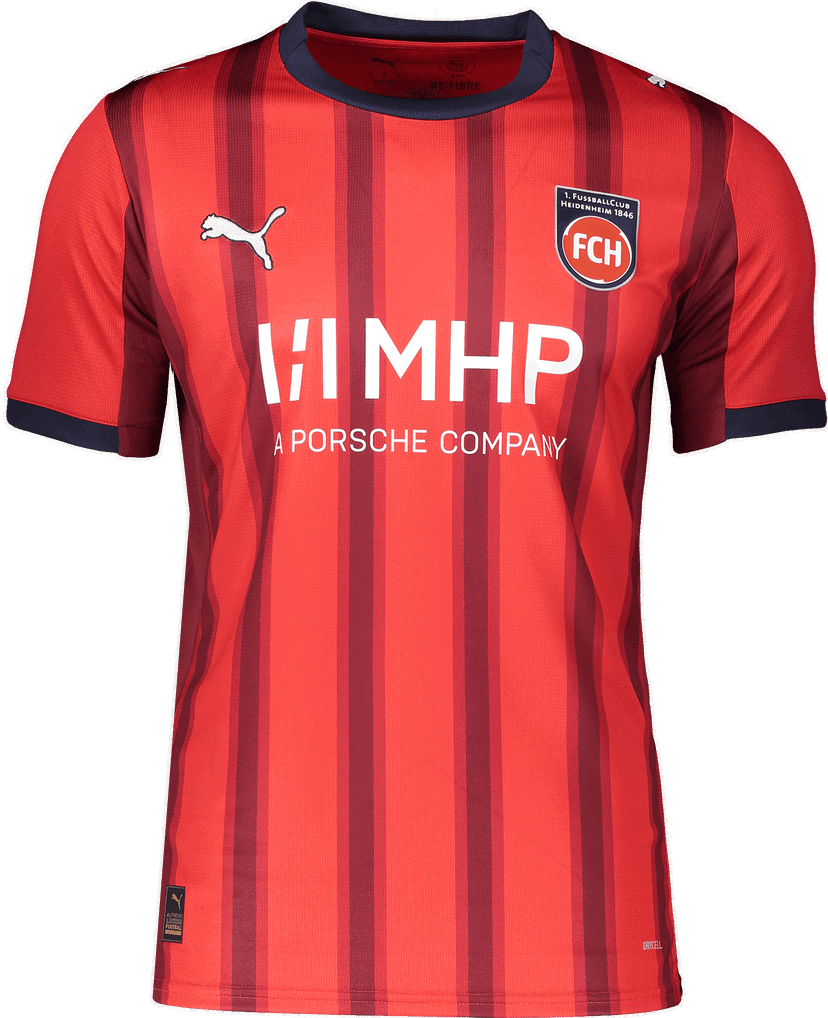 Jersey Puma Puma 1. FC Heidenheim 2025/26 Jersey Rød | 6fch785893-01
