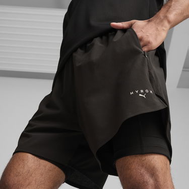 Shorts Puma PUMA x HYROX 2-in-1 Training Shorts Sort | 526893_01, 1