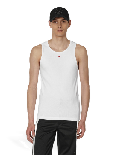 Tanktop Diesel Logo Patch Tank Top Hvid | A040880EJAI 100
