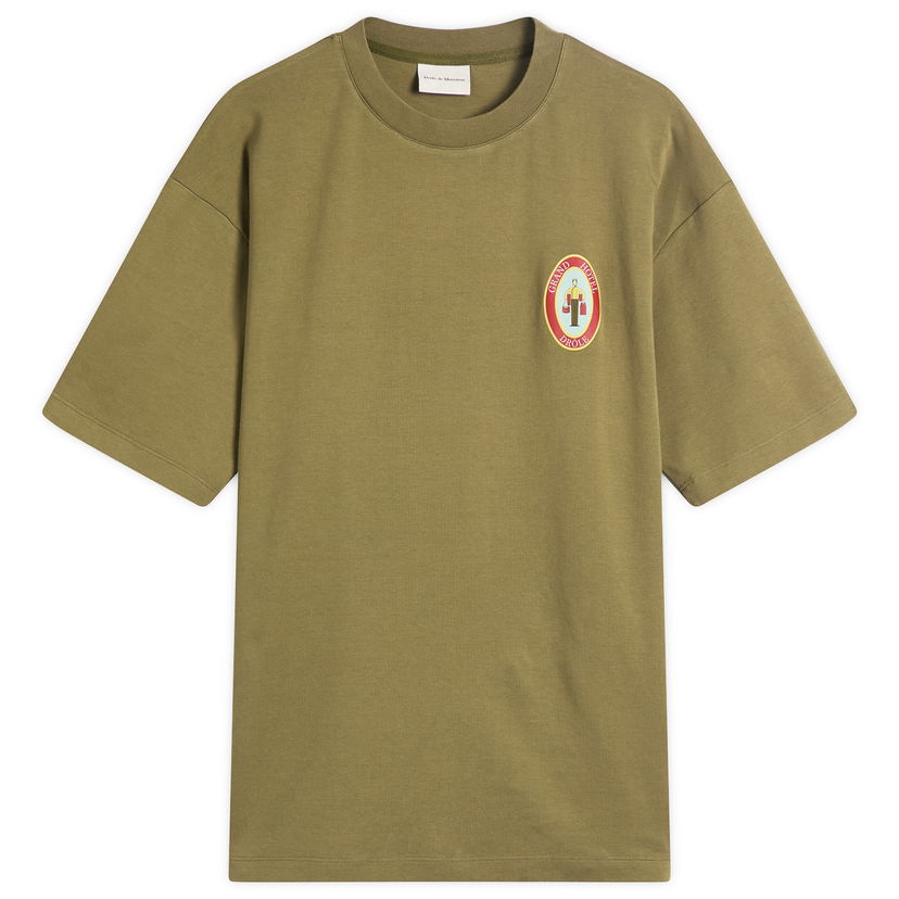 T-shirt Drôle de Monsieur Drôle de Monsieur Groom T-Shirt Grøn | H-TS258-CO002-LKK