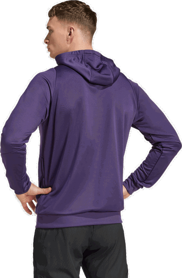 Sweatshirt adidas Originals Manchester United Training Hoodie Lilla | jp3242, 1