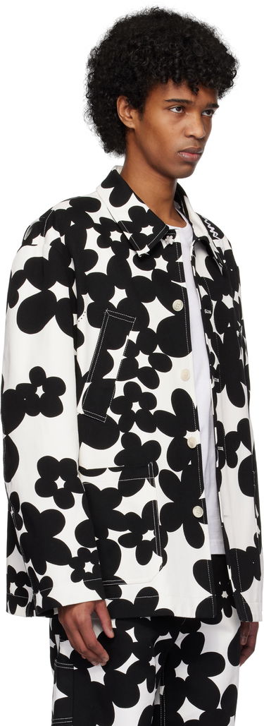 Jakke Marni Marni Dillies Print Jacket Hvid | GUMU0131SU UTC462, 1
