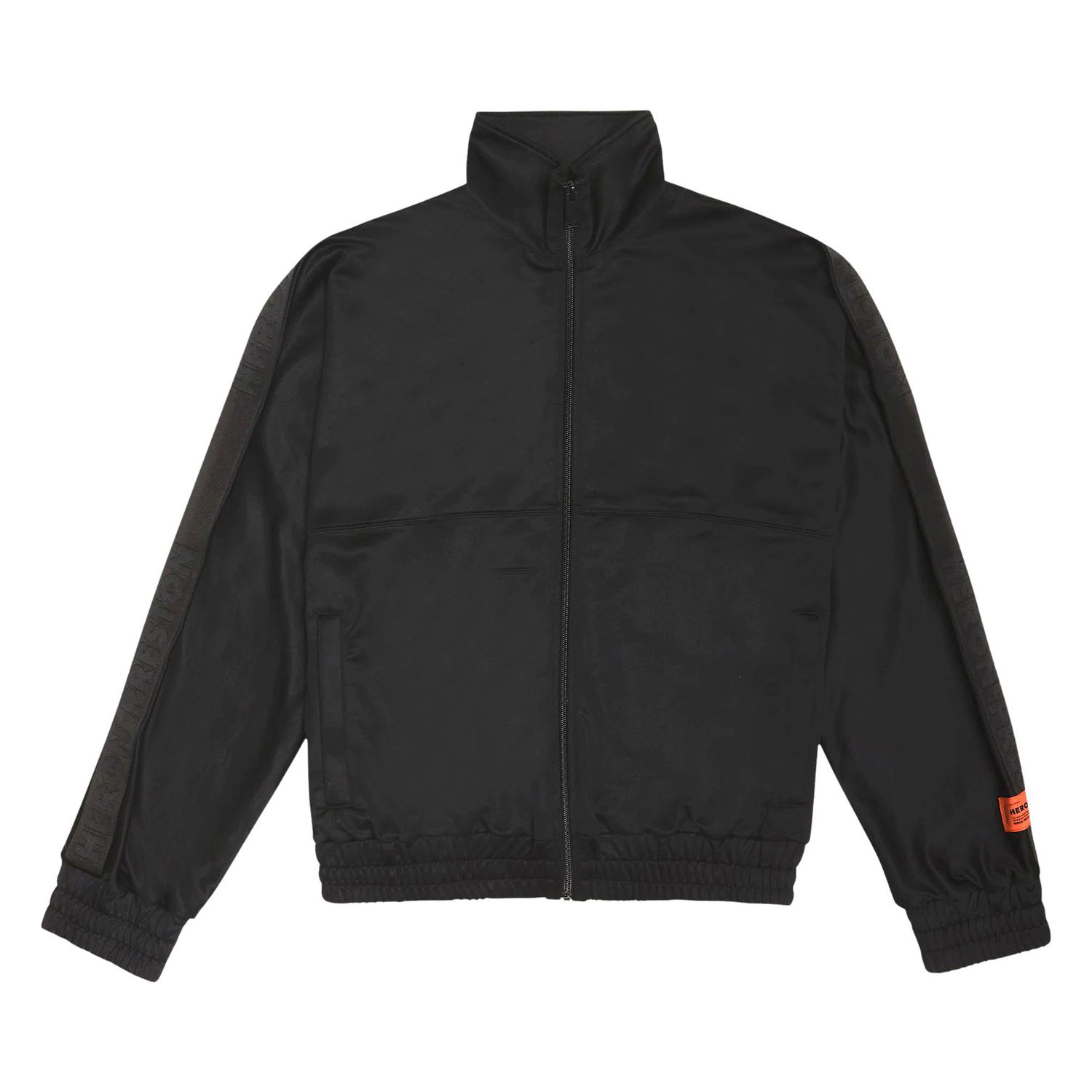 Jakke HERON PRESTON Tracktop Logo Sort | HMBD004F21JER0011010, 1