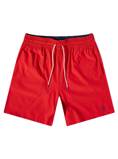 Badetøj Polo by Ralph Lauren Traveler Swim Short Rød | 710907255005