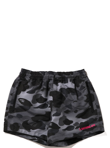 Shorts BAPE GRID Camo Shorts Sort | 1I80-253-002