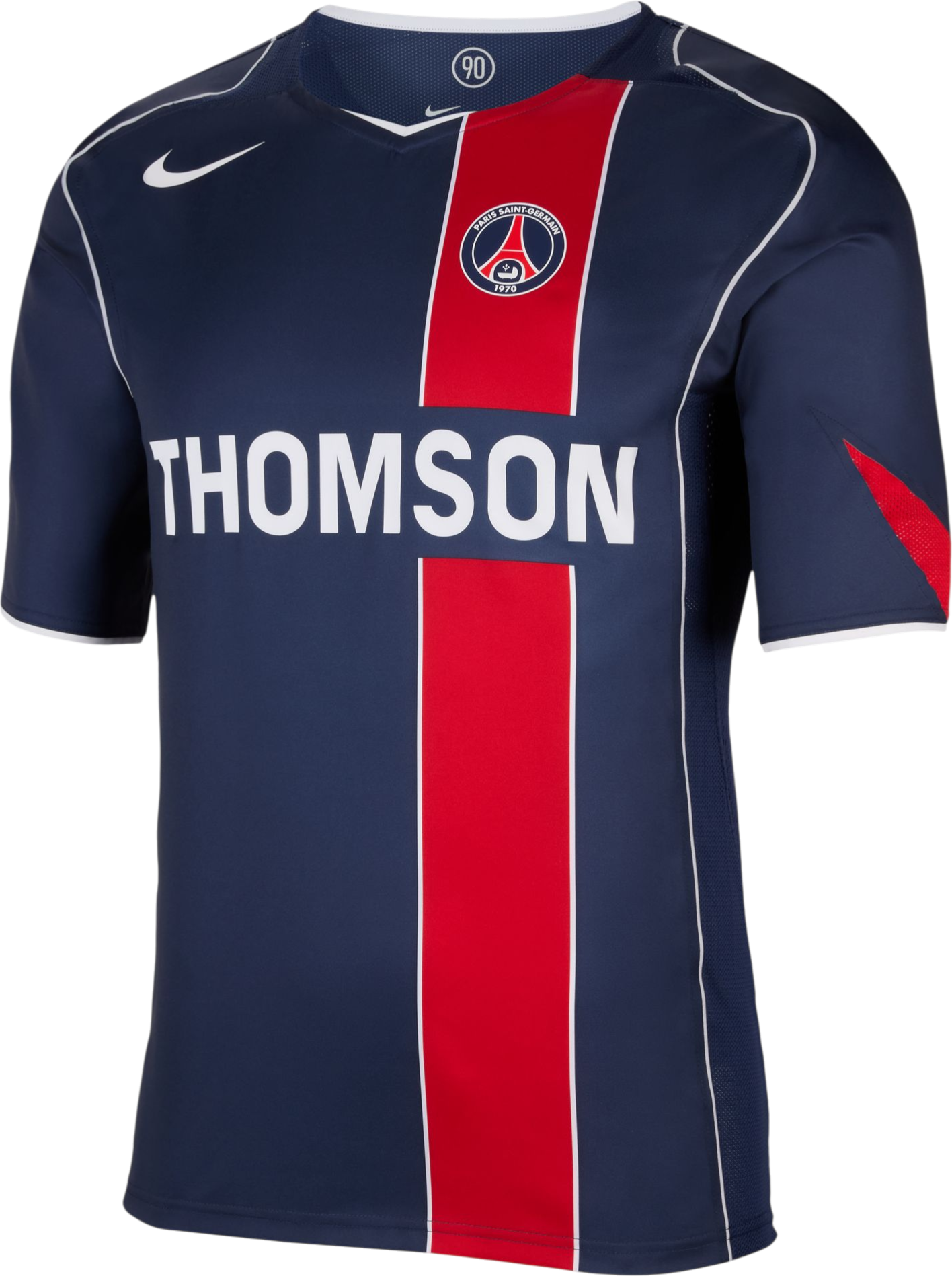 Jersey Nike Paris Saint-Germain 2004 Total 90 Reissue Jersey by Nike Mørkeblå | if9578-410, 0