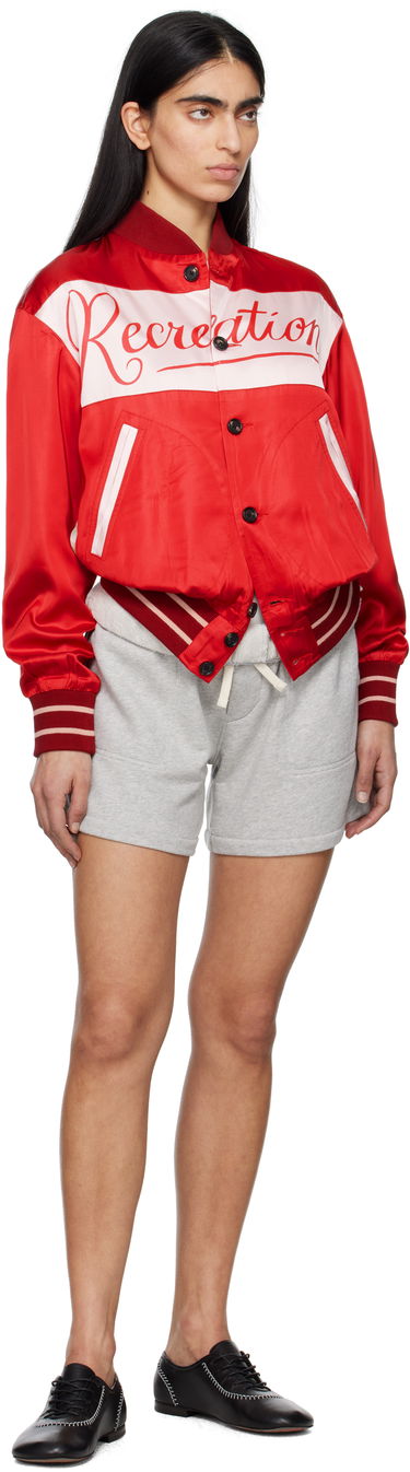 Bomberjakke Bode Bode Postcard Rally Jacket Rød | MRS25JA021, 3