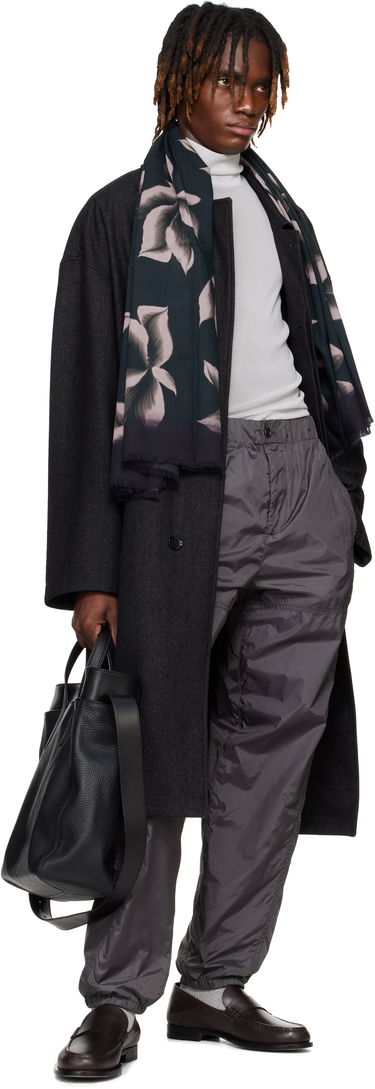 Tørklæde Dries Van Noten Dries Van Noten Printed Cotton Scarf Lilla | 251-021302-1009, 1