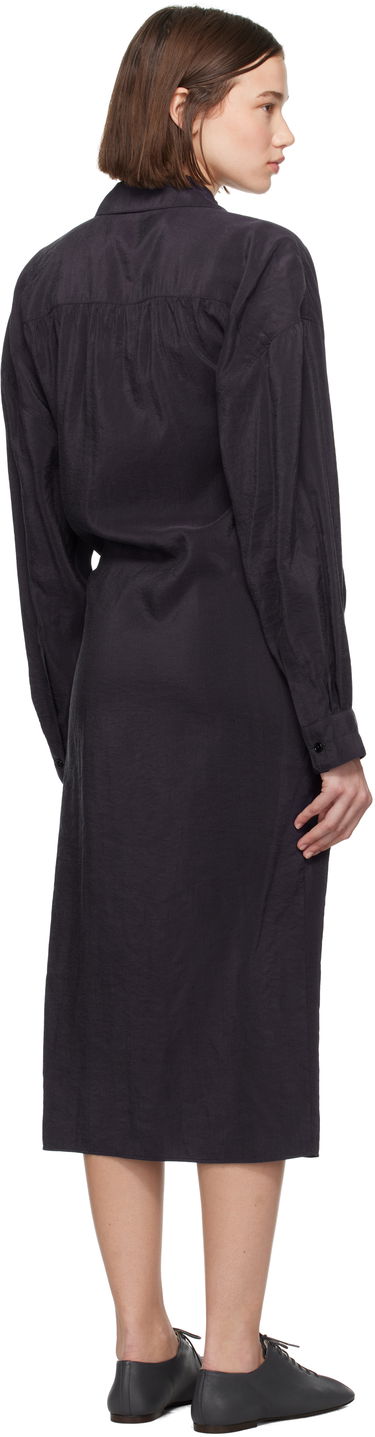 Kjole LEMAIRE Straight Collar Twisted Dress Sort | DR1092 LF1308, 2