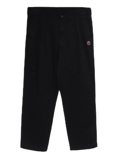 Bukser BAPE One Point Loose Fit Chino Pants Sort | 1J30-152-002