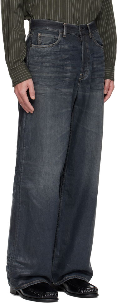 Jeans Acne Studios Acne Studios Loose Fit 1981 Jeans Blå | C00093-, 4