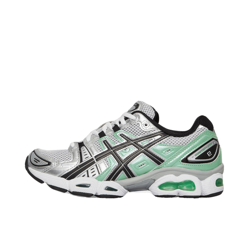Løbe Asics GEL-Nimbus 9 Sneakers White / Bamboo W Grå | 1202A278-109
