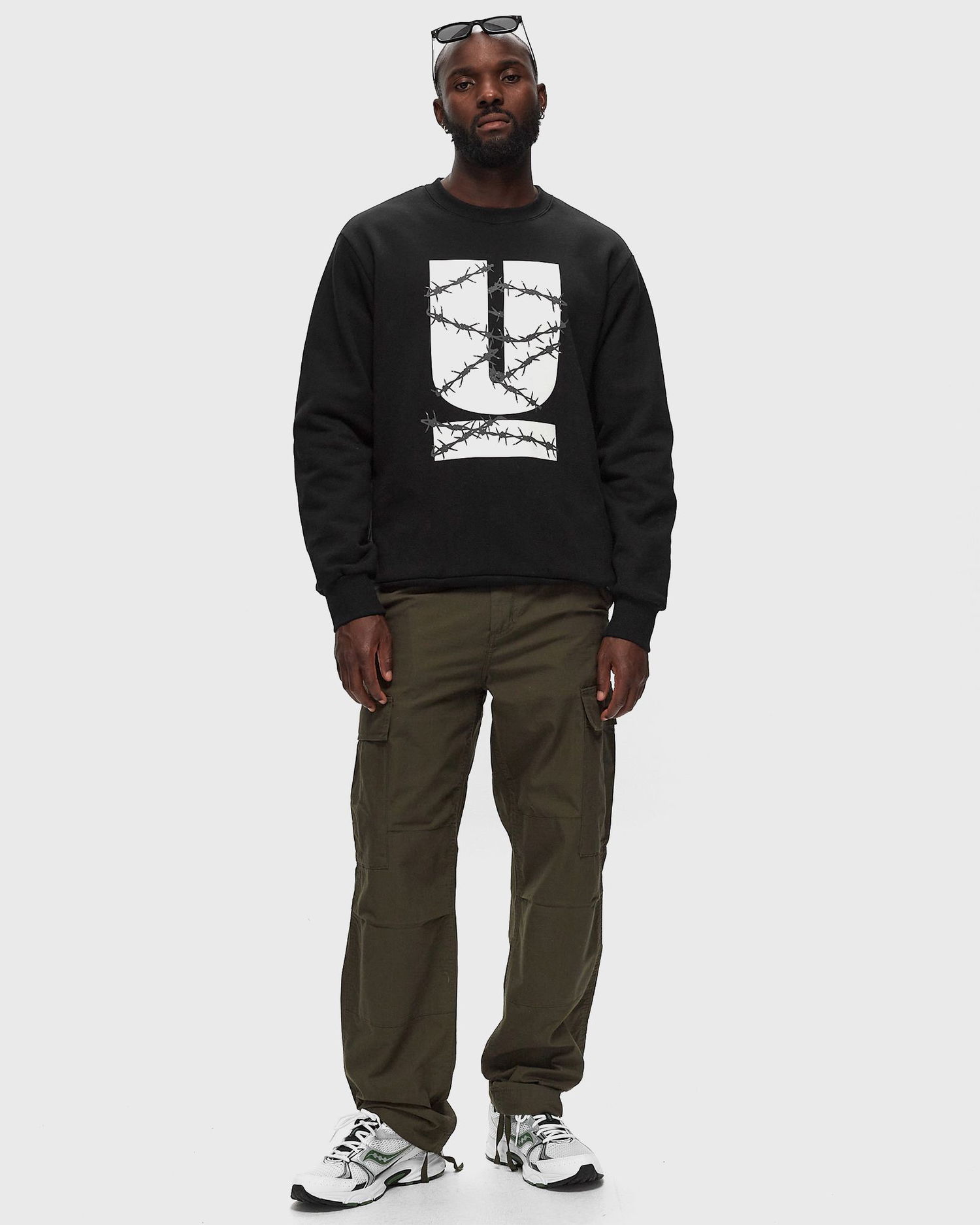 Sweatshirt UNDERCOVER CREWNECK Sort | UP2D4804-2-BLACK, 1