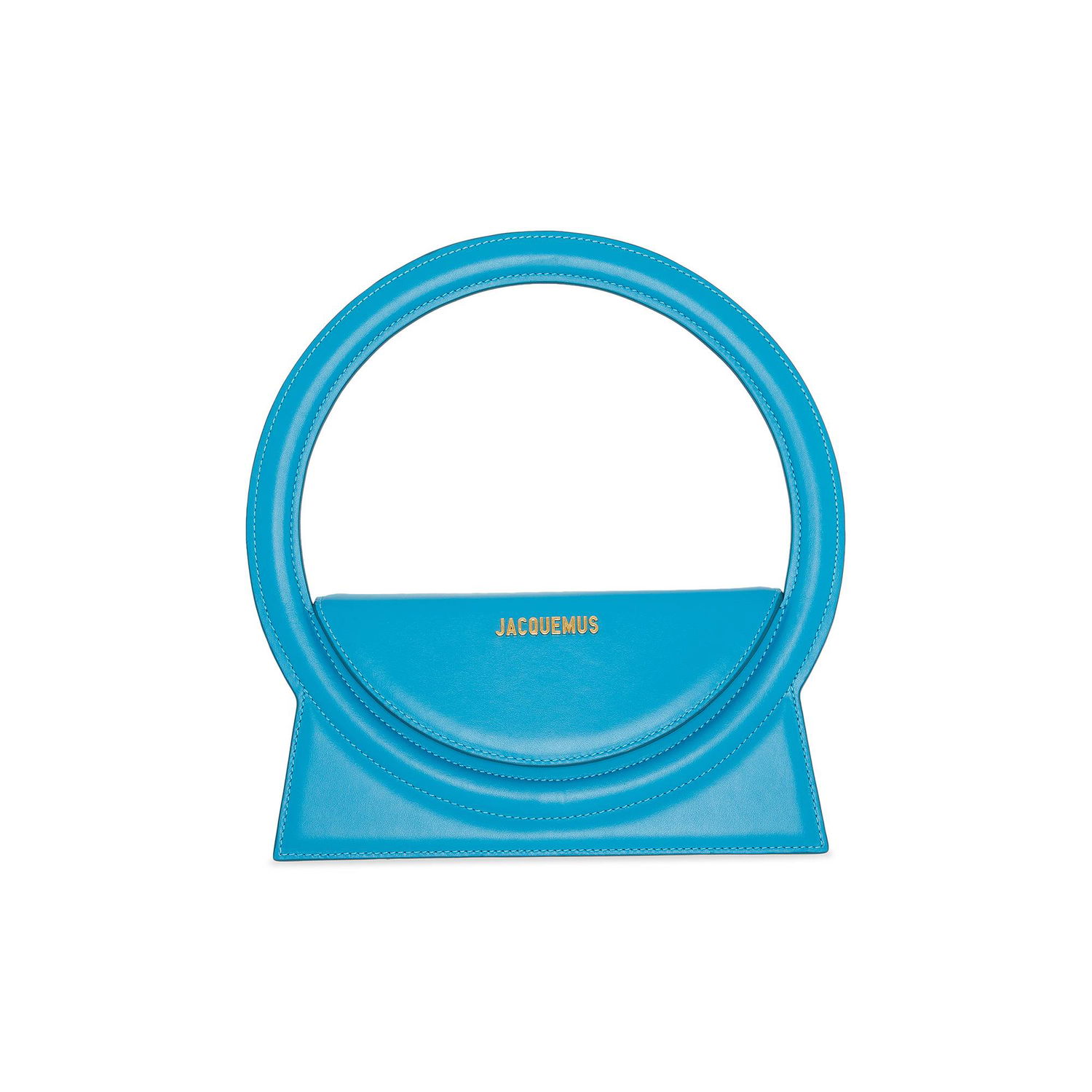 Håndtaske Jacquemus Le Sac Rond Handbag Turkis | 221BA015 3000 340, 1