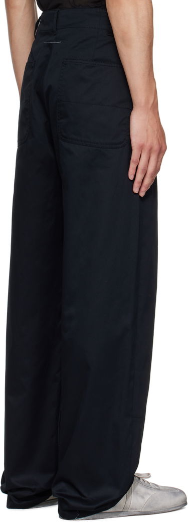 Bukser Maison Margiela MM6 Maison Margiela Cotton Trousers Sort | SH0KA0046 M35368, 2