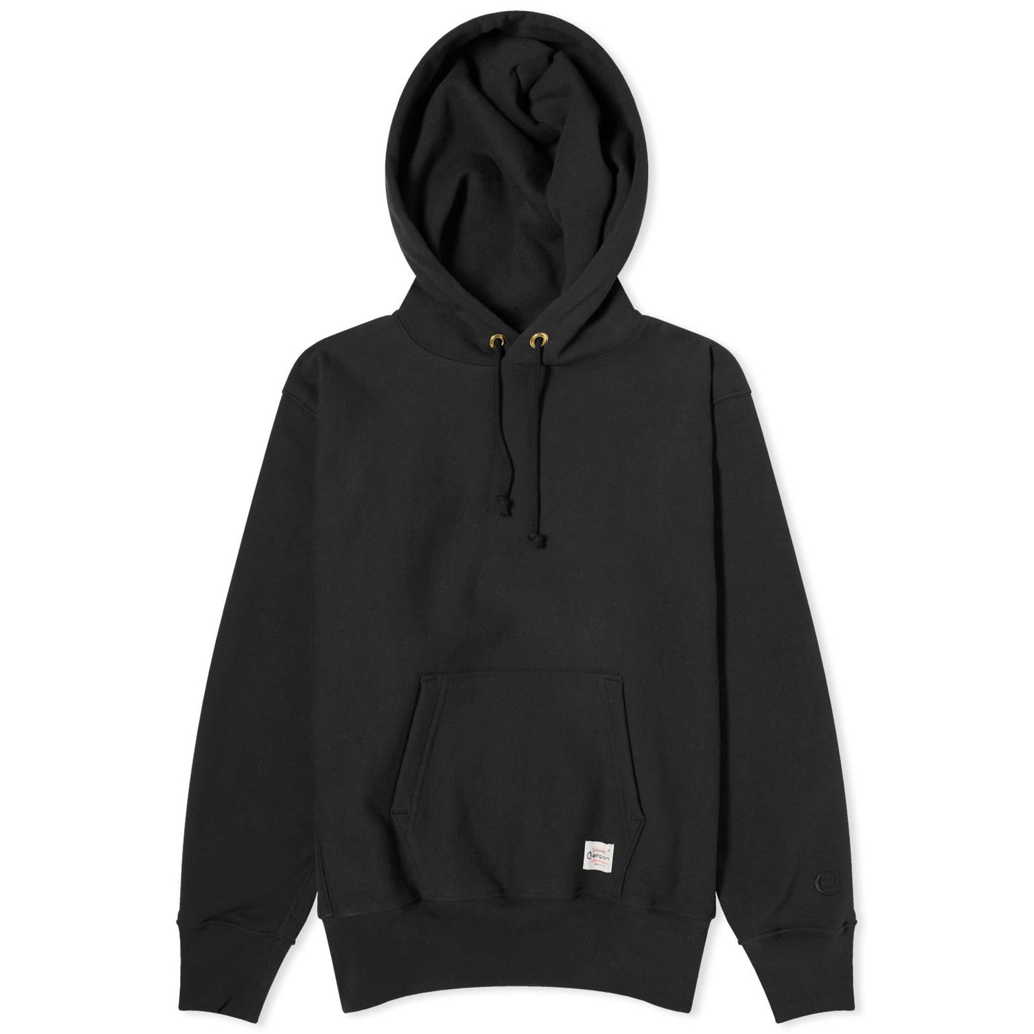 Sweatshirt Champion Made in USA Reverse Weave Hoodie Sort | S9745-X003, 0