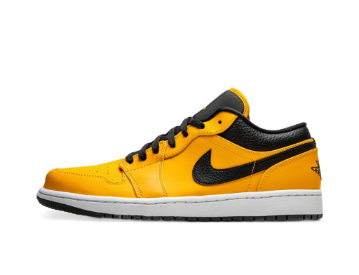 Limited Edition Jordan Air Jordan 1 Low "University Gold Black" Gul | 553558-700