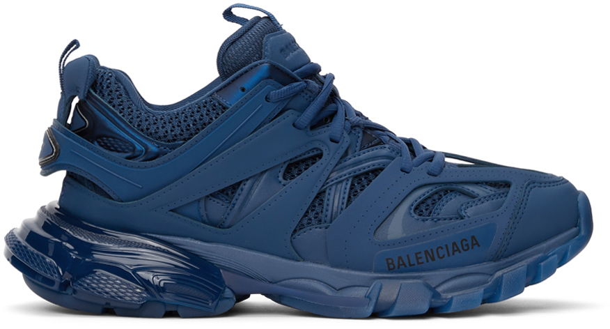Sneakers og sko Balenciaga Track Clear Sole Sneakers "Navy" Mørkeblå | 647742-W3BM2-4000, 0