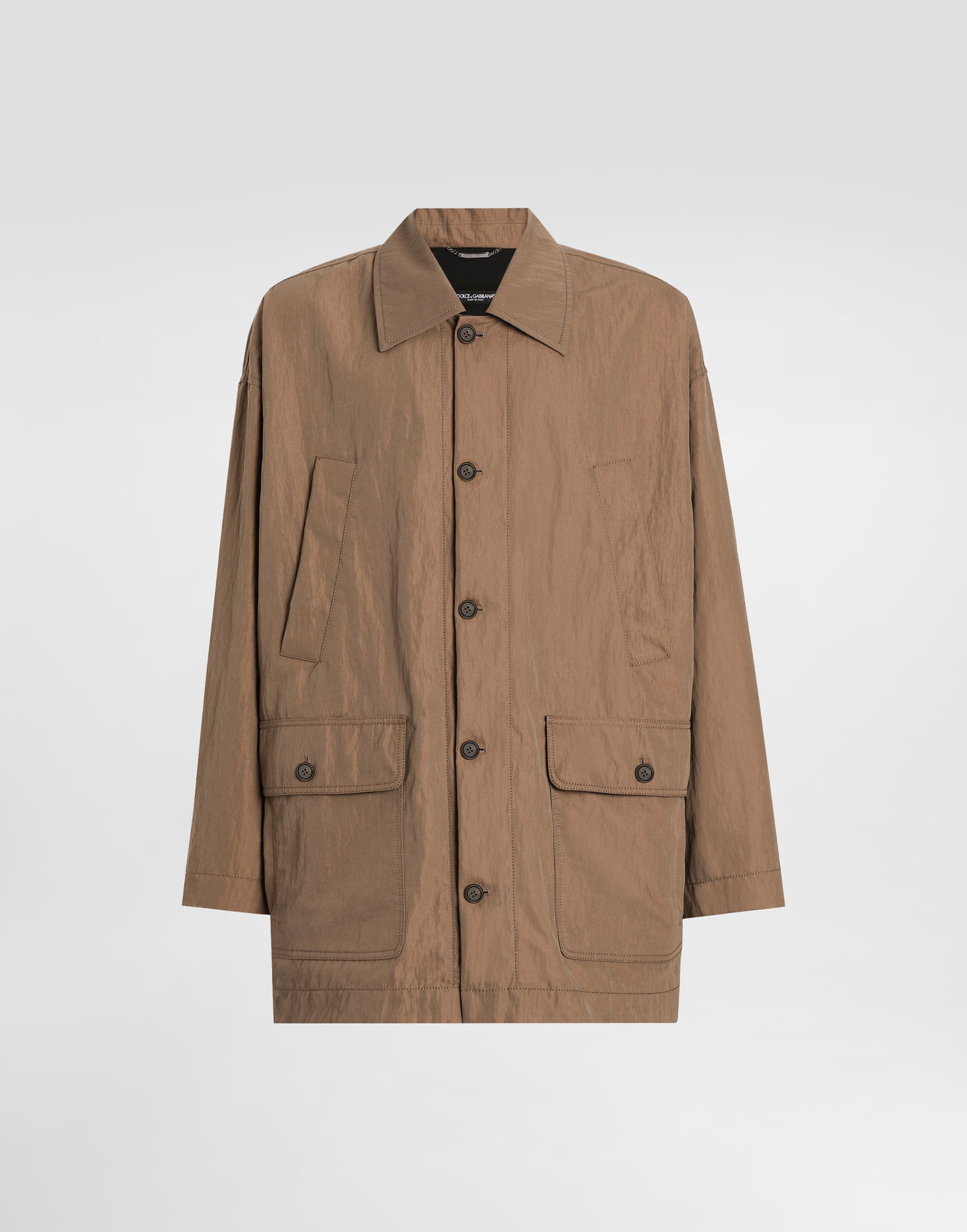 Parka Dolce & Gabbana Dolce & Gabbana Technical Fabric Parka Brun | G9BLITHUMUPM0180, 0
